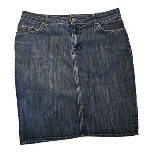 ZARA WOMAN Denim Skirt - Size‎ 12 Large